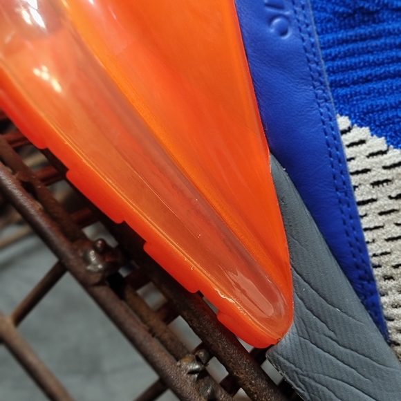 Nike Air Max 270 "Racer Blue/ Total Crimson" Good Preowned Condition. Fastshippr - Picture 12 of 13